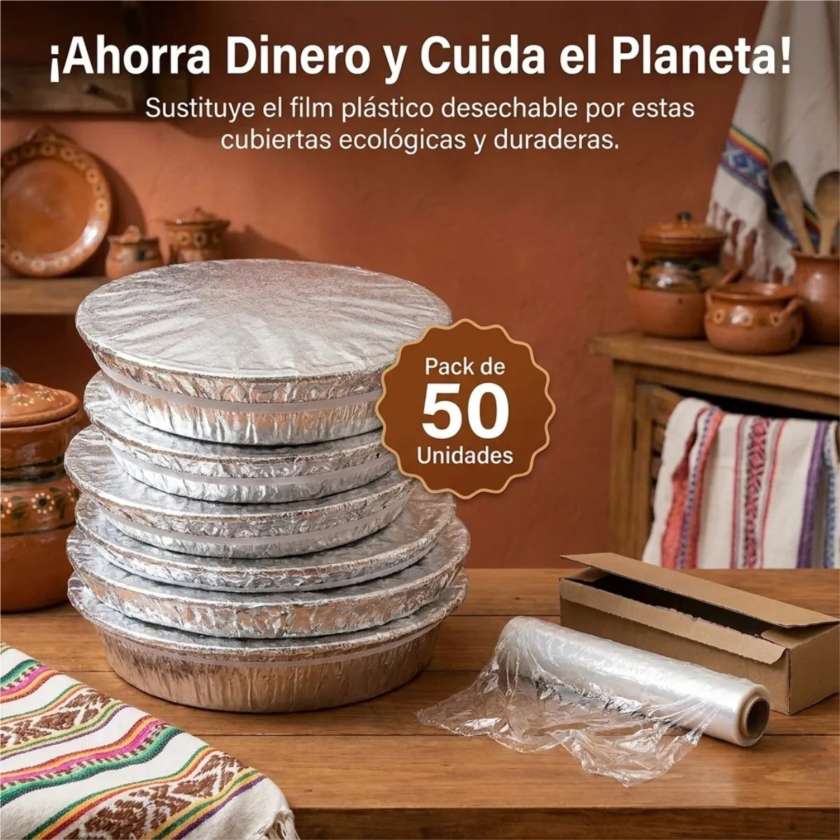 50 Selladores Flexibles – Organiza Tu Refri – Menos Desperdicio, Más Tiempo!