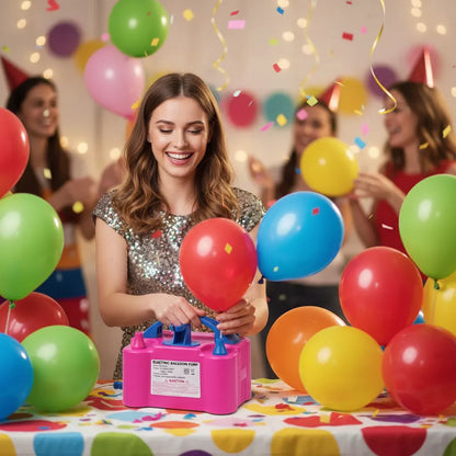 Inflador Eléctrico – Globos listos rapidamente – Adiós a la Fatiga