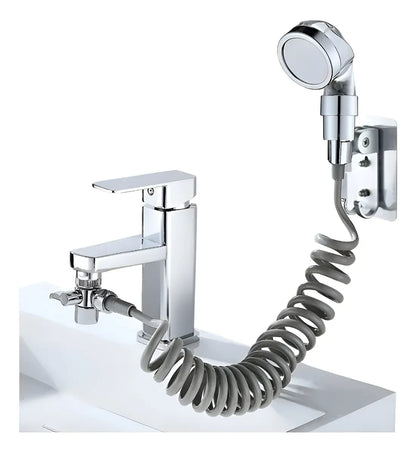 Extensor Ducha Grifo – Enjuague Rápido – Baño Eficiente y Fácil.