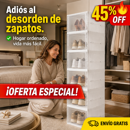 Organizador 6 Niveles – Visibilidad Total – Encuentra tu par al instante