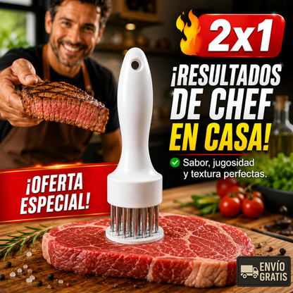 TenderChef – Ablandador Manual – Carnes tiernas, siempre.