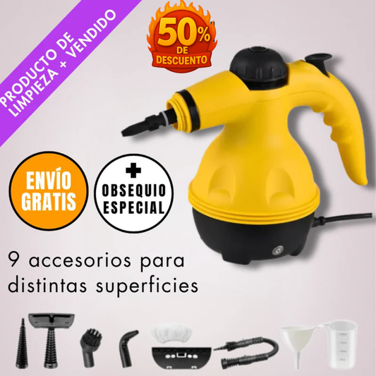 Mopa Vapor Pro – Limpieza Profesional - Resultados como de experto!