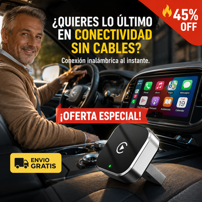Wireless CarLink – Conexión Instantánea – Tu auto 100% moderno!