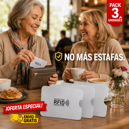 Escudo Tarjetas – Bloquea Estafas – Seguridad Total en tu Bolsillo!