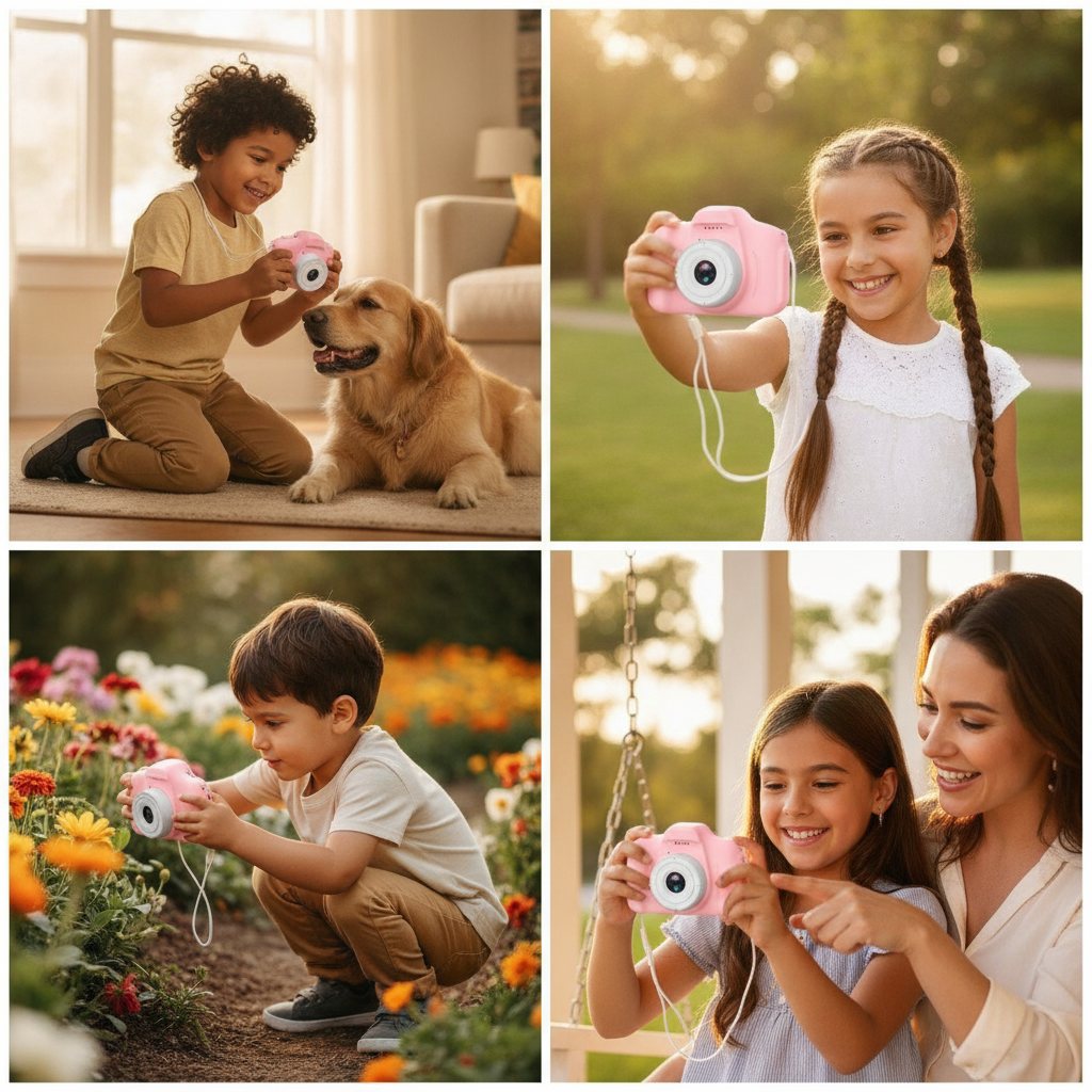 Camara Digital Recargable Para Ninos — imagen 3