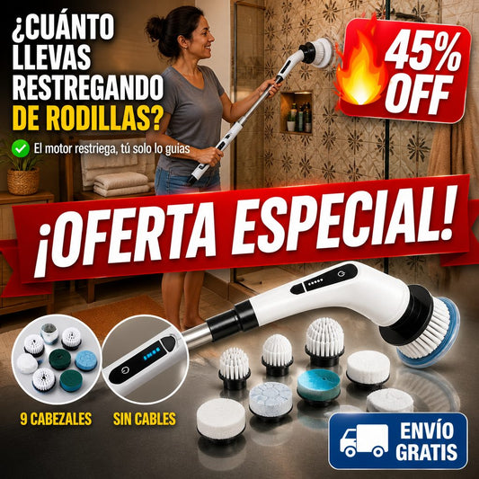 9en1  Multiclean cepillo limpieza — imagen 1
