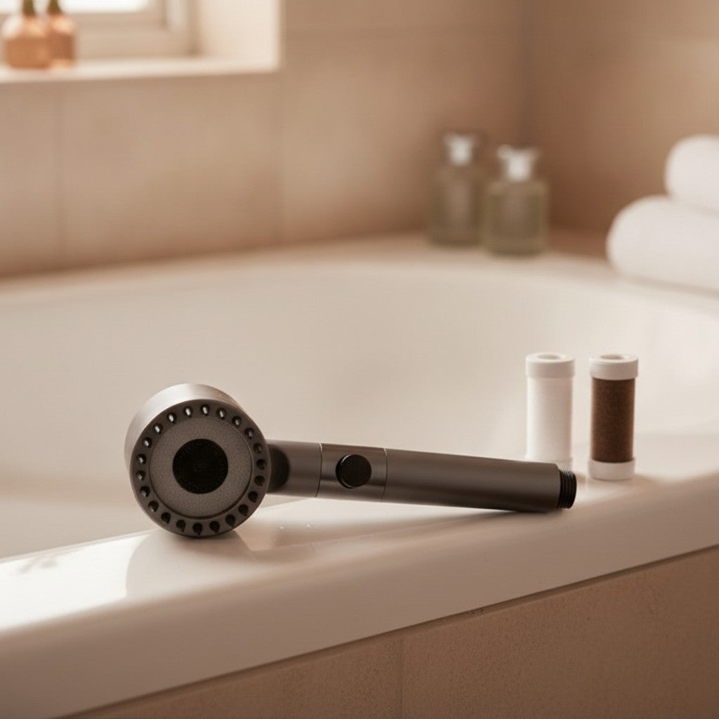 Ducha de Alta Presión con Filtro – Triplica el Chorro sin Tocar la Cañería — imagen 3