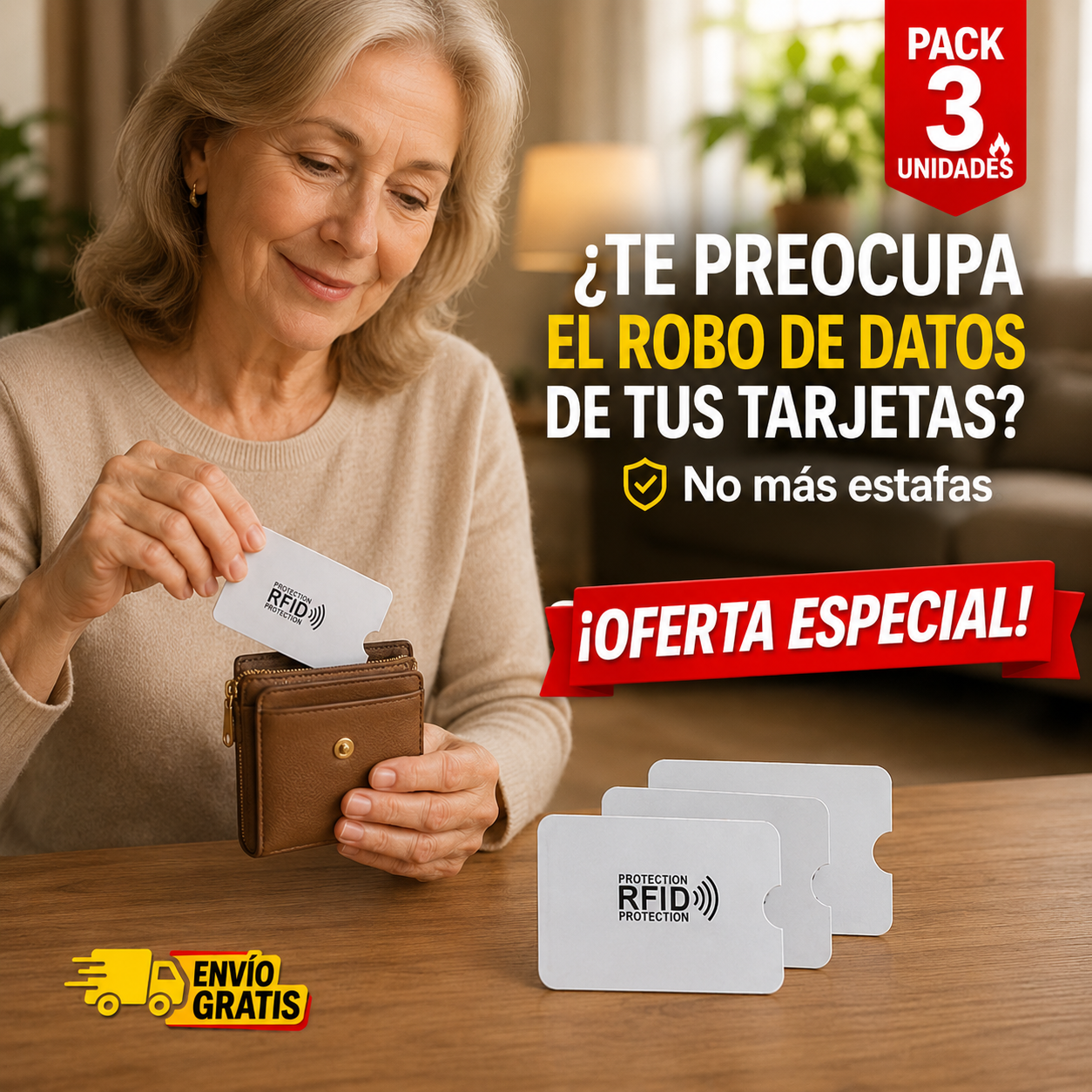 Escudo Tarjetas – Bloquea Estafas – Seguridad Total en tu Bolsillo!