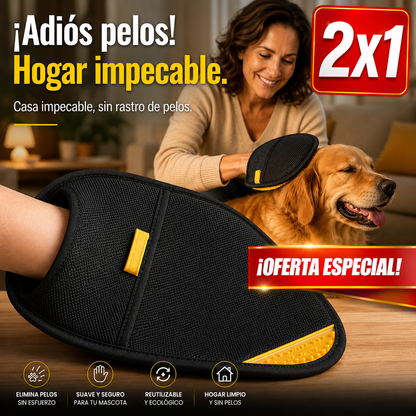 Guante Peludito – Atrapa Pelo – Hogar Impecable, Mascota Contenta.