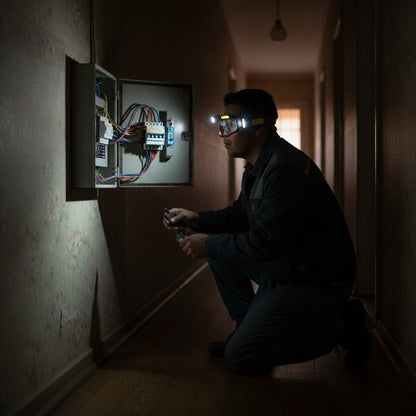 Gafas de Seguridad con Luz LED – Alumbran Donde Miras y te Dejan las Dos Manos — imagen 2