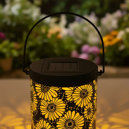 Farol Solar de Girasoles – Proyecta Flores en el Suelo Toda la Noche — imagen 2