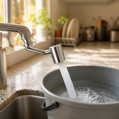 Adaptador Giratorio para Llave – El Agua va Donde la Necesitas! — imagen 3