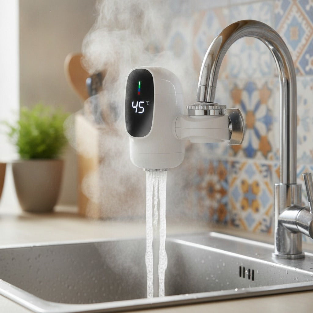 Grifo con Calentador Instantáneo – Agua Caliente en Tres Segundos — imagen 2