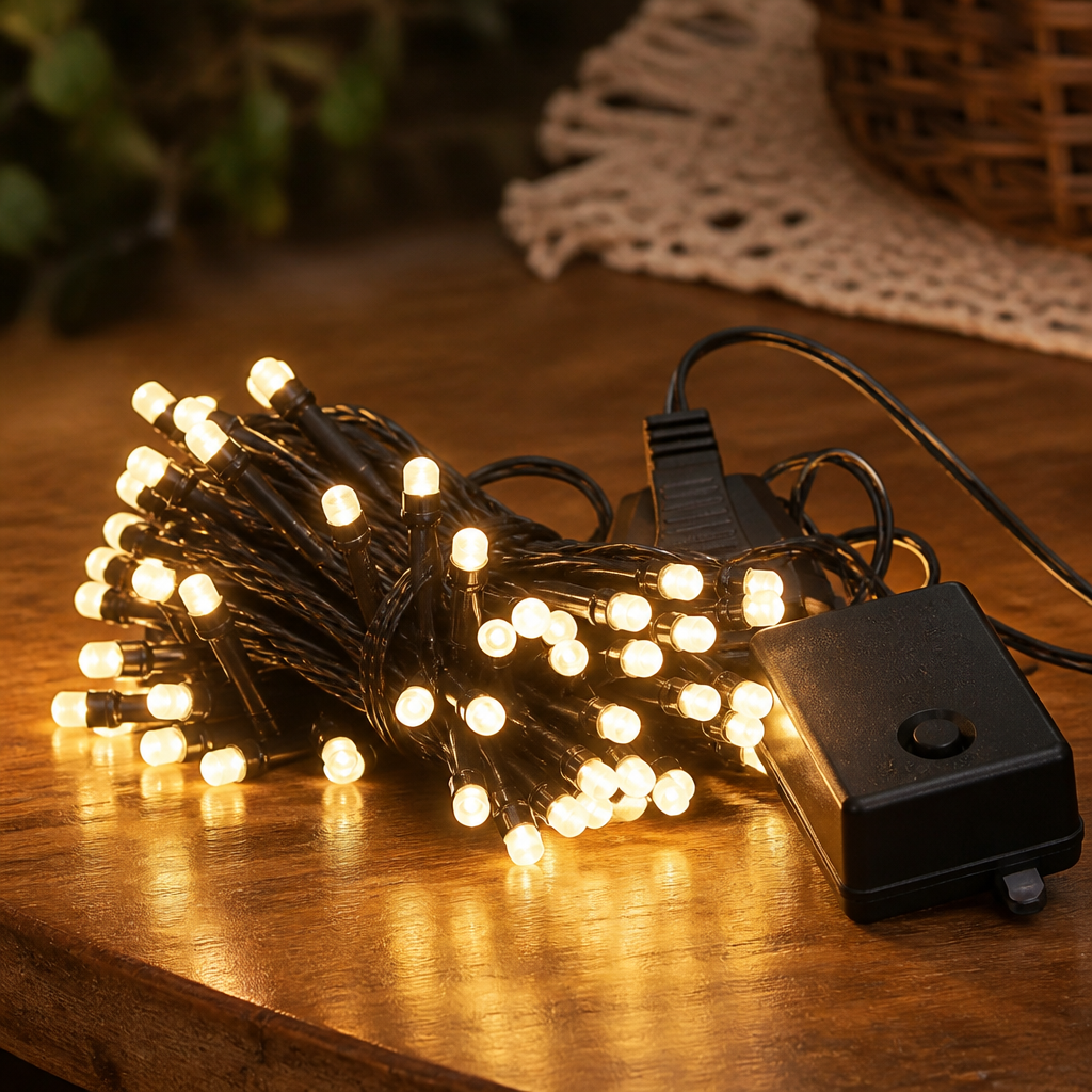 2x1 Guirnalda LED Cabeza Redonda – Van Dos en el Pedido — imagen 3