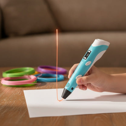 Lápiz 3D para Niños – Lo que Dibuja Queda Parado sobre la Mesa — imagen 2