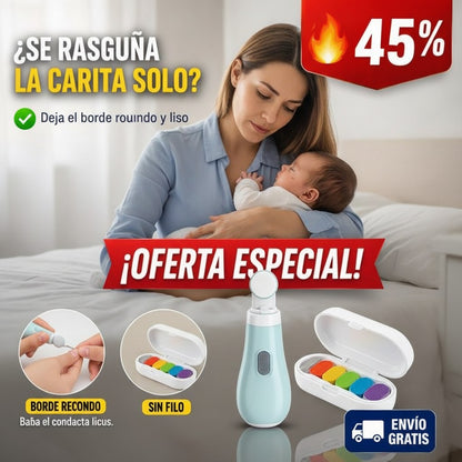 Lima Eléctrica para Bebé 6 en 1 – Sin Tijeras ni Sustos — imagen 2