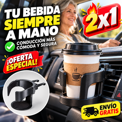 Portavasos Antideslizante Para Autos — imagen 1