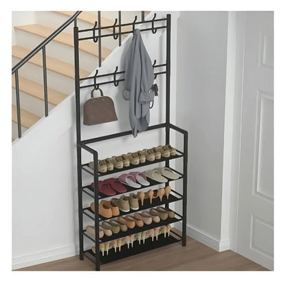 4 Nivel Zapatero Organizador Colgador — imagen 3