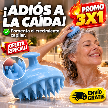 Masajeador Capilar De Silicona — imagen 3