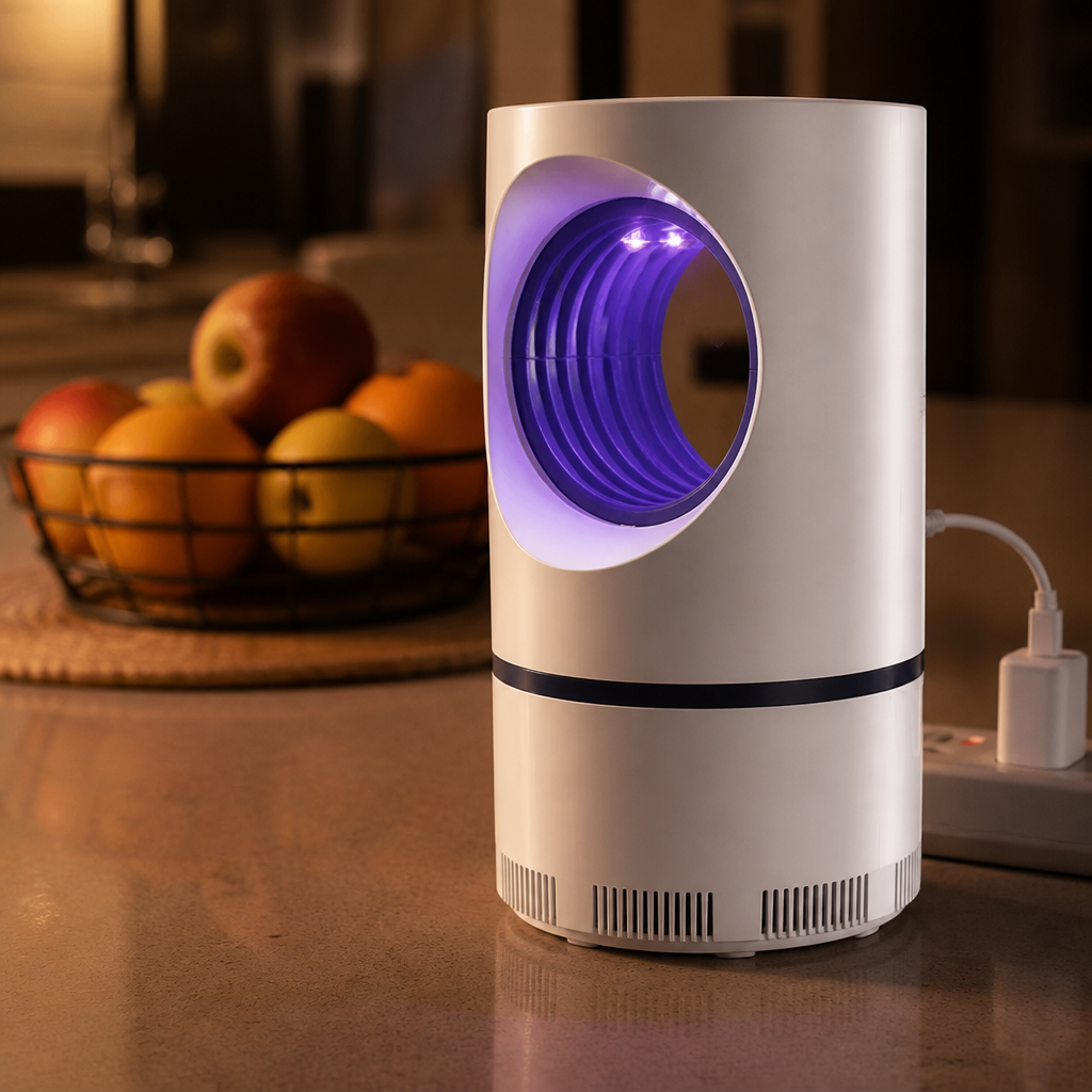 Lámpara Atrapa Mosquitos USB – Silenciosa y Sin Veneno — imagen 3
