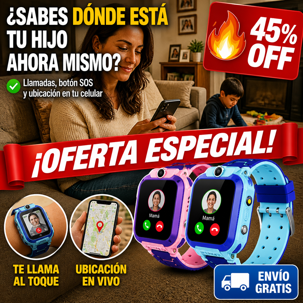 Reloj Inteligente Infantil Modelo T55 — imagen 1