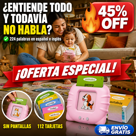 Juego de Tarjetas Interactivas Bilingüe — imagen 1