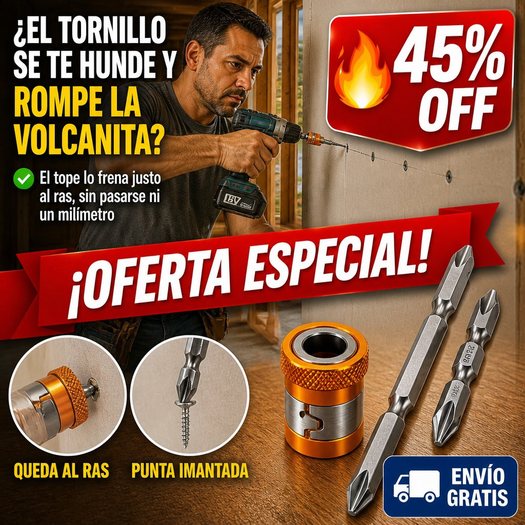 Tope Magnético para Volcanita – El Tornillo Queda al Ras — imagen 1