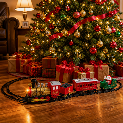 Tren Navideño 13 Piezas – Da la Vuelta al Árbol con Luz y Sonido — imagen 2